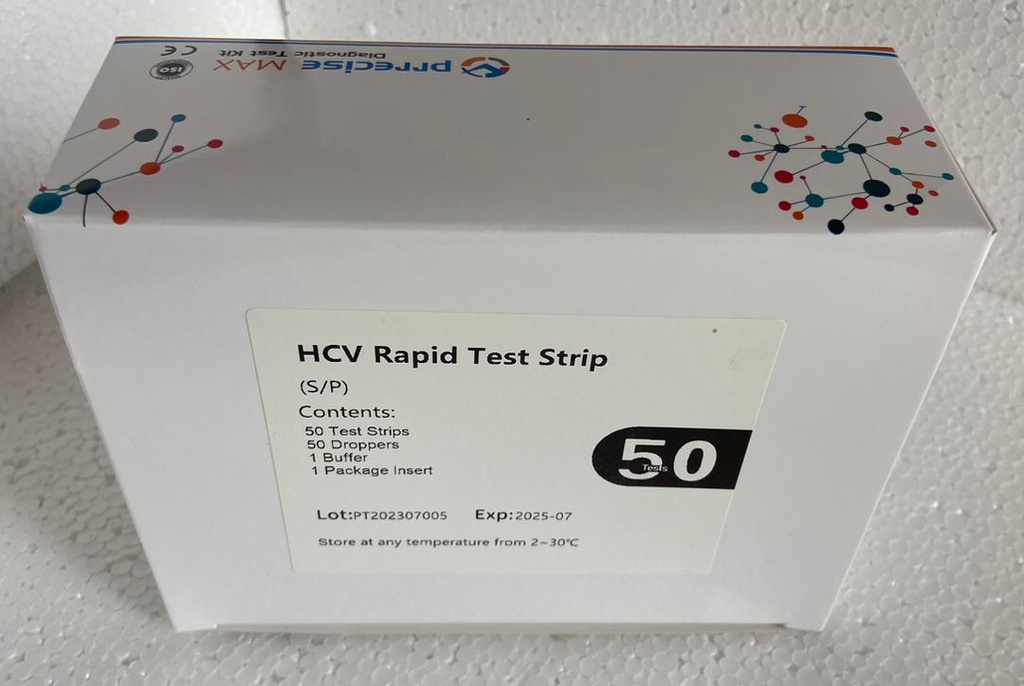 HCV test strip, Serum/plasma