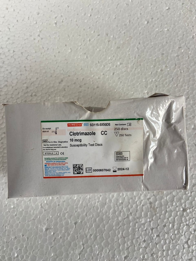  Clotrimazole  CC  10 mcg