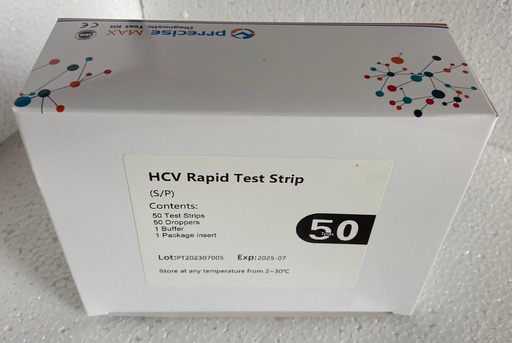 HCV test strip, Serum/plasma