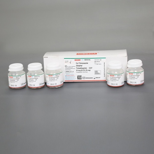  Co-Trimoxazole (Sulpha/Trimethoprim)  COT   25 mcg ( 23.75 / 1.25 mcg