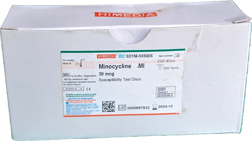  Minocycline  MI  30 mcg